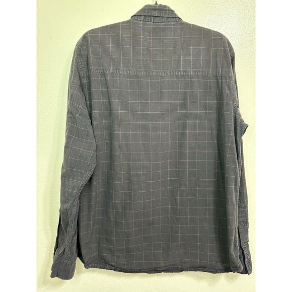 Elements Men's Long Sleeve Button Down Skater Top Trapper Creek, Size XL - Picture 3 of 3